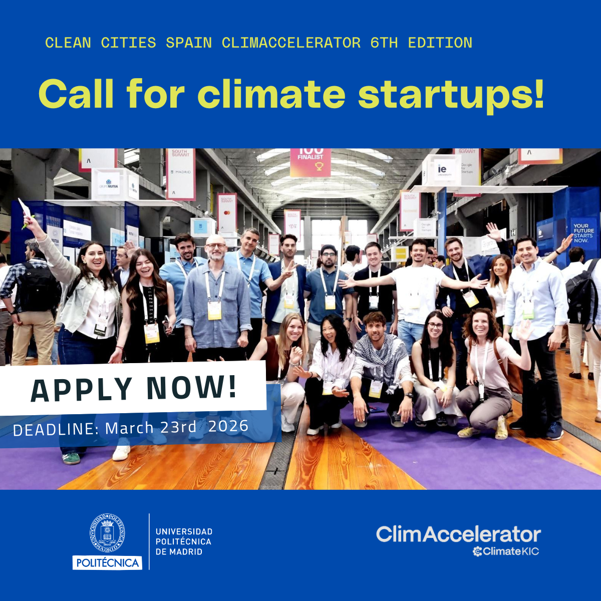 Clean Cities Spain ClimAccelerator 2026 edition